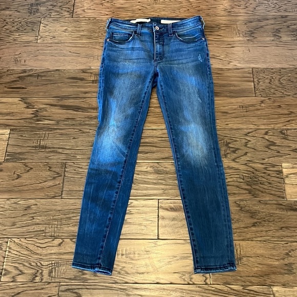 Pilcro and the Letterpress Anthropologie High Rise Skinny Size 27 - Picture 1 of 16
